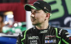 Jorge Lorenzo, en su fin de semana de debut en la Porsche Supercup 2023 en Mónaco.