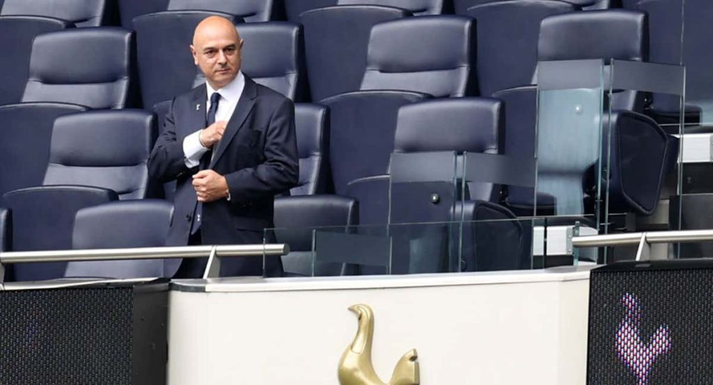 Daniel Levy, presidente del Tottenham.