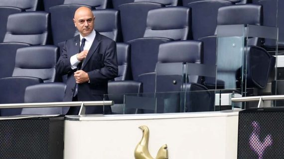 Daniel Levy, presidente del Tottenham.
