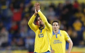 Kevin Prince Boateng, en un partido con Las Palmas
