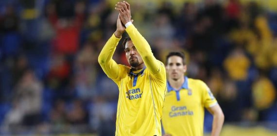 Kevin Prince Boateng, en un partido con Las Palmas