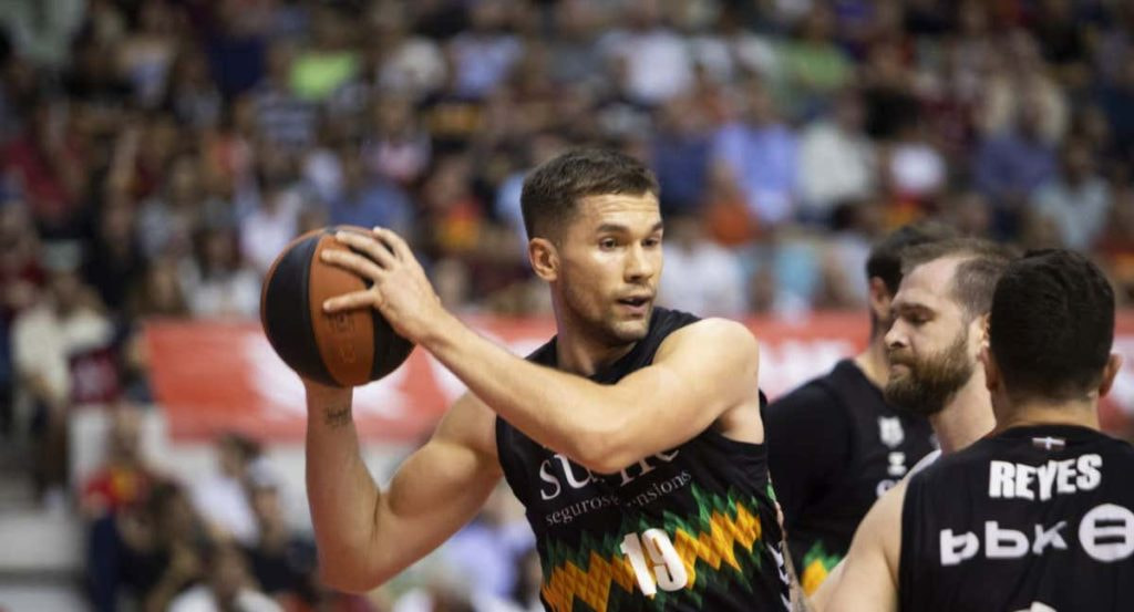 Sulejmanovic, esta temporada con Bilbao Basket.