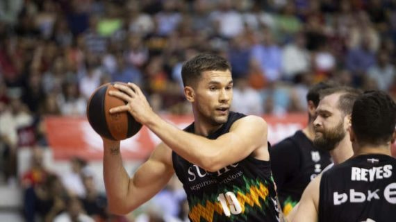 Sulejmanovic, esta temporada con Bilbao Basket.