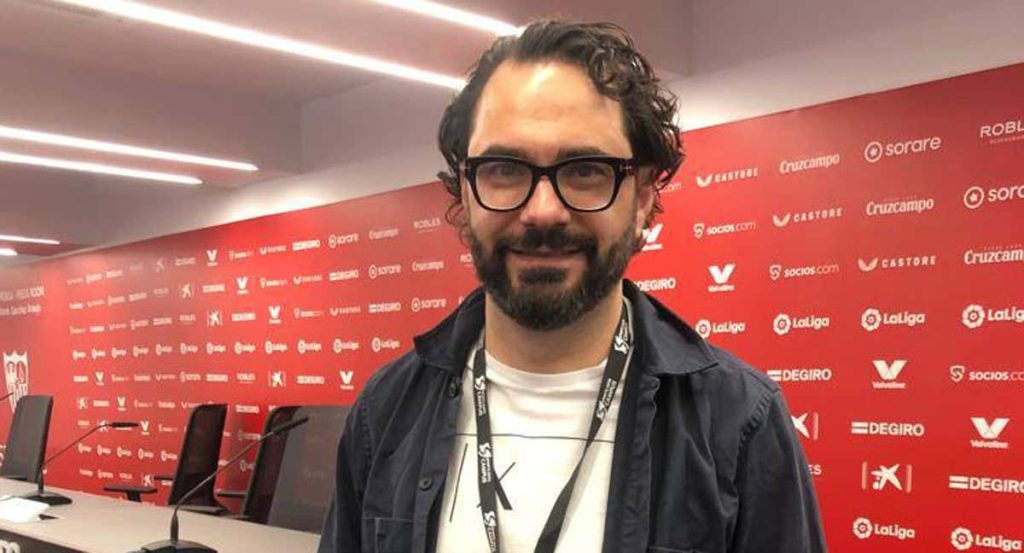 Víctor Orta en la entrevista con Relevo el pasado mes de marzo.