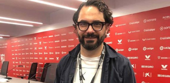 Víctor Orta en la entrevista con Relevo el pasado mes de marzo.