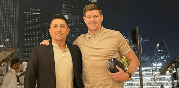 Jorge García y Gerrard, en Dubái.