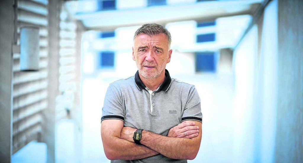 Milinko Pantic (56), exjugador del Atlético de Madrid.