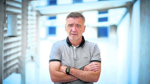 Milinko Pantic (56), exjugador del Atlético de Madrid.
