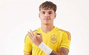 Bruno Iribarne, durante la sesión de fotos previa al Europeo.