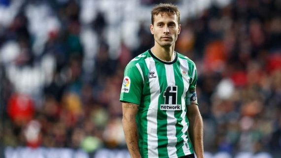 Sergio Canales, en un partido del Betis.