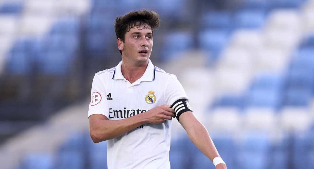 Carlos Dotor, en un partido con el Castilla.