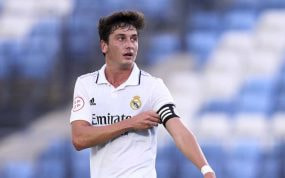 Carlos Dotor, en un partido con el Castilla.