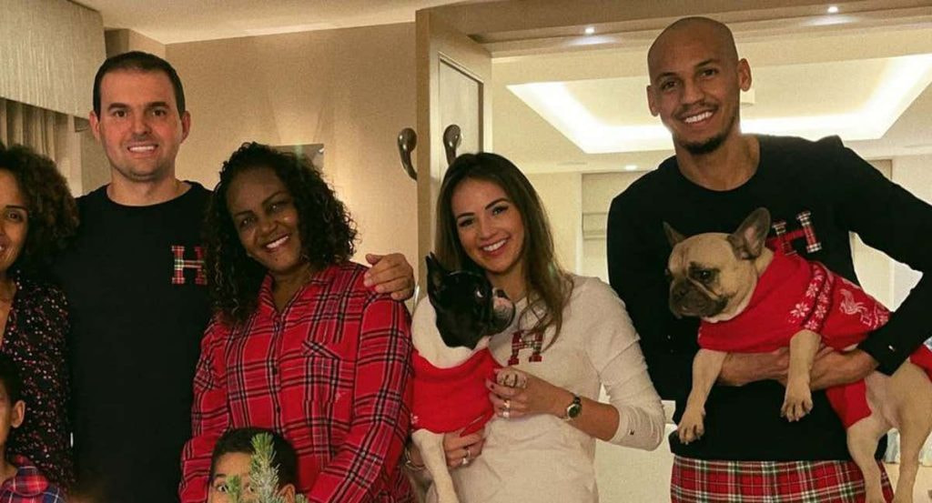 Fabinho con sus perros.