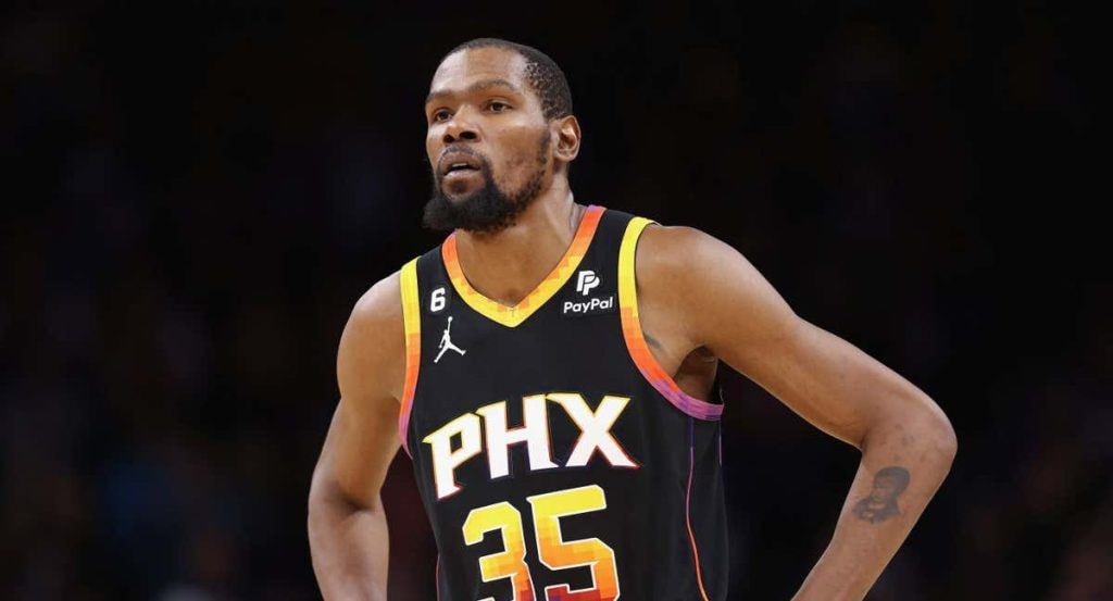 Kevin Durant, durante un partido.