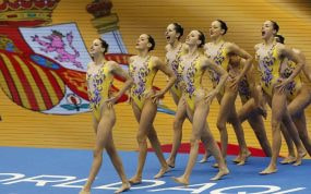 El equipo español se ha colgado el oro en la rutina técnica del Mundial de Fukuoka.