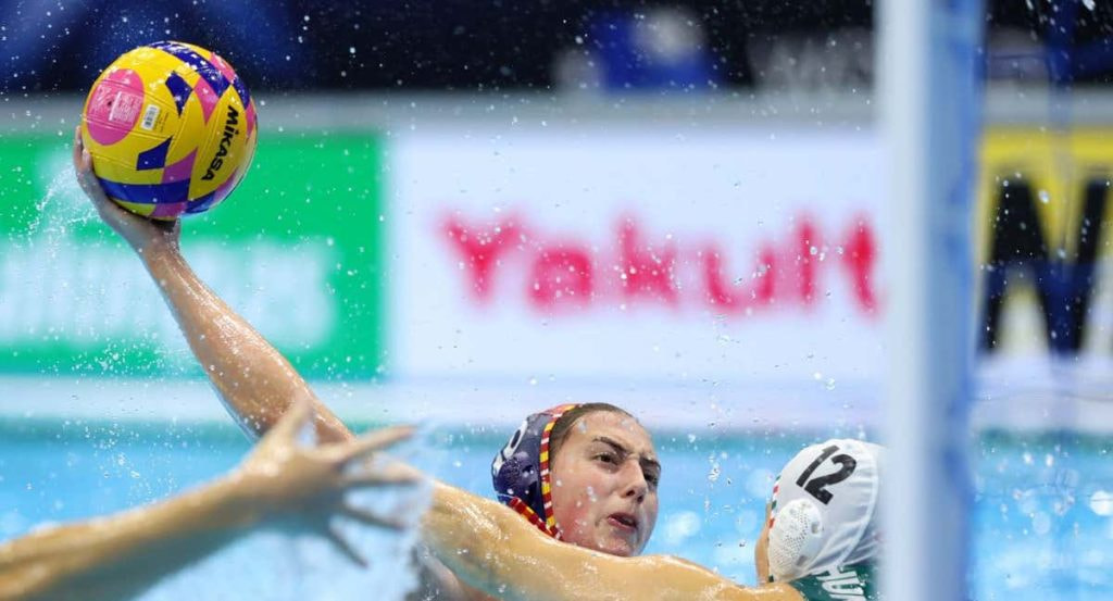 Los partidos de waterpolo duran poco más de media hora.