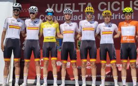 La selección española juvenil que participó (y brilló) en la Vuelta a Madrid sub23.