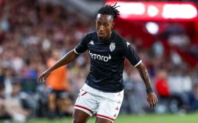 Gelson Martins, en un partido del AS Monaco.