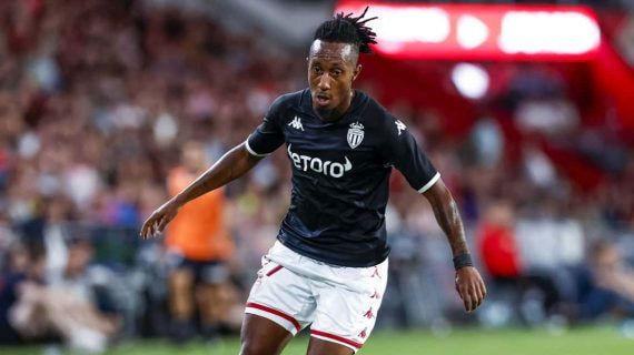 Gelson Martins, en un partido del AS Monaco.