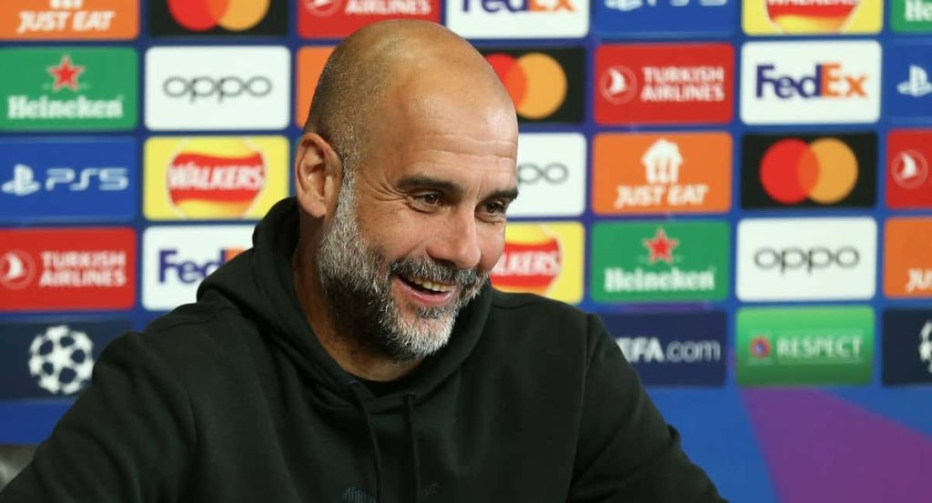 Pep Guardiola, entrenador del Manchester City.