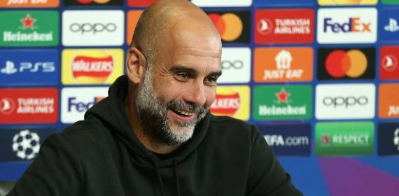 Pep Guardiola, entrenador del Manchester City.