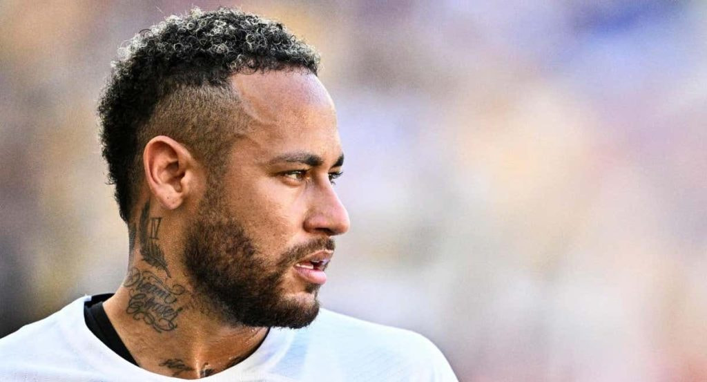 Neymar, durante un partido con el PSG.