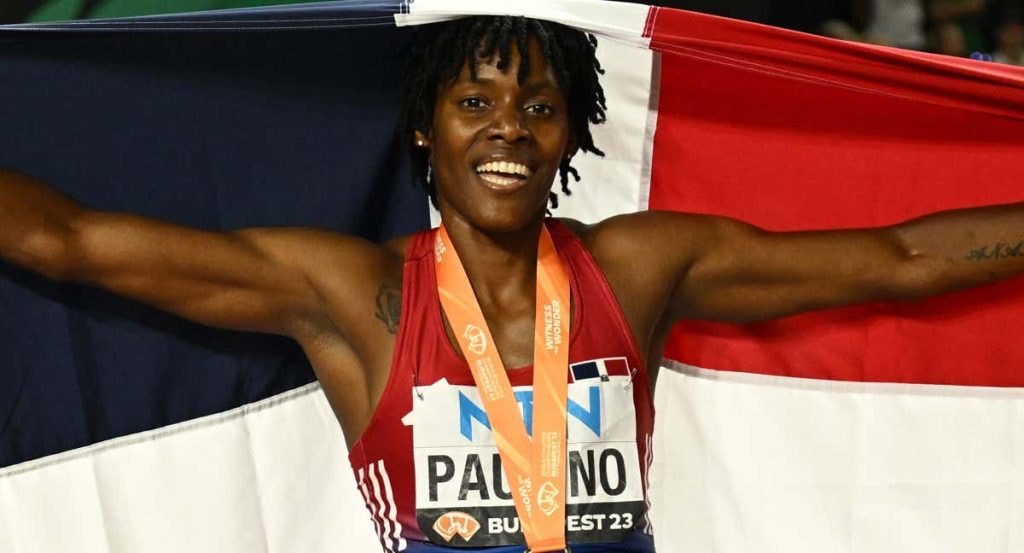 Marileidy Paulino, campeona del mundo de 400 m lisos.