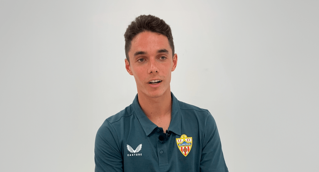 Sergio Arribas, en un momento de la entrevista.
