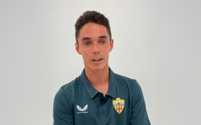 Sergio Arribas, en un momento de la entrevista.