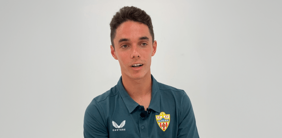Sergio Arribas, en un momento de la entrevista.