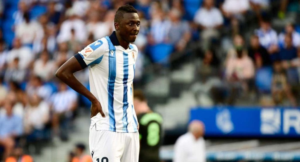 Umar Sadiq vuelve a jugar en LaLiga casi un año más tarde.
