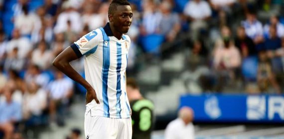 Umar Sadiq vuelve a jugar en LaLiga casi un año más tarde.