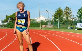 La atleta italiana Valentina Petrillo.