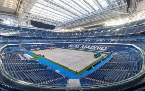 Imagen del nuevo Bernabéu.