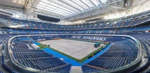Imagen del nuevo Bernabéu.