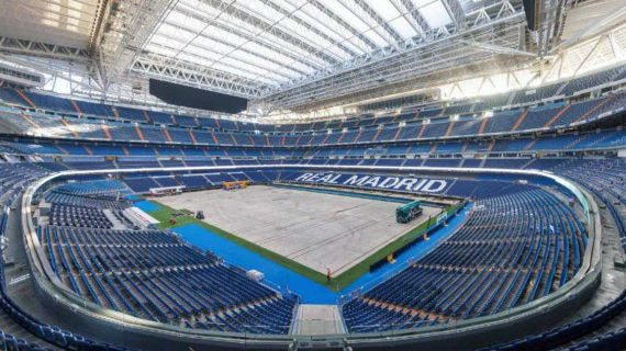 Imagen del nuevo Bernabéu.