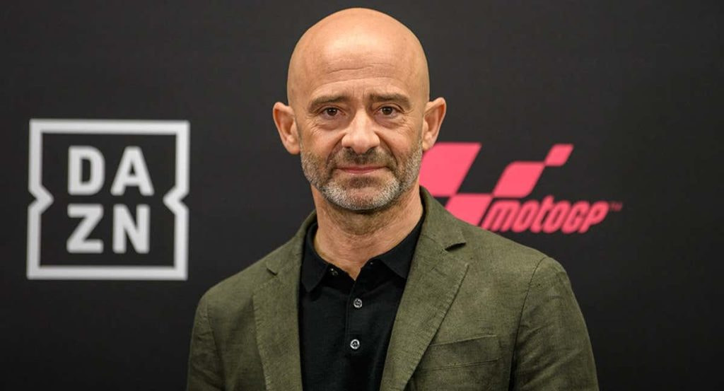 Antonio Lobato, el narrador estrella de la Fórmula 1 en España.
