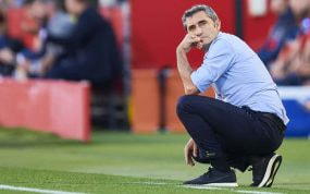 Ernesto Valverde, durante un partido del Athletic.