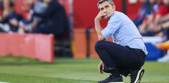 Ernesto Valverde, durante un partido del Athletic.