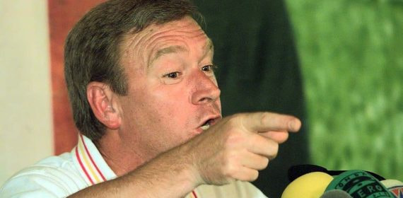 Clemente, en una rueda de prensa.