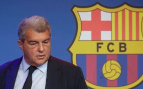 Joan Laporta, presidente del FC Barcelona.