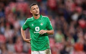 Luiz Felipe, en un partido con el Betis.