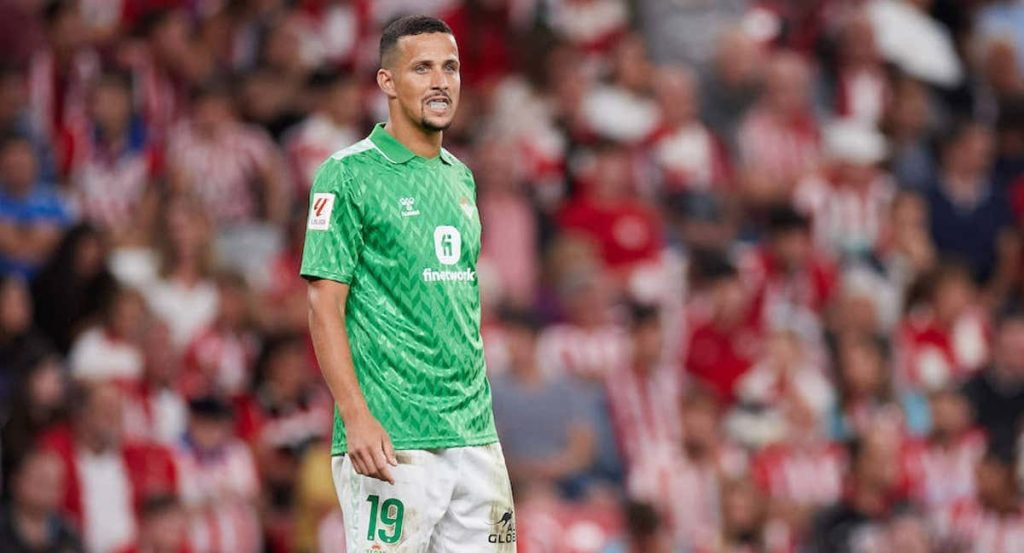 Luiz Felipe, en un partido del Betis.