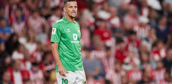 Luiz Felipe, en un partido del Betis.