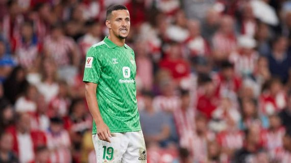 Luiz Felipe, en un partido del Betis.