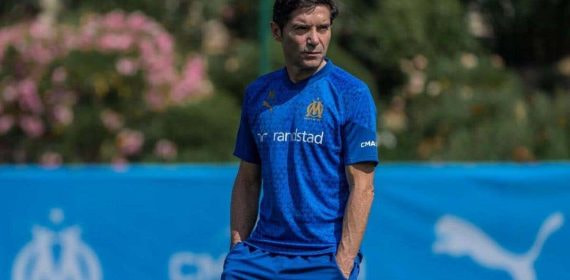 Marcelino en un entrenamiento.