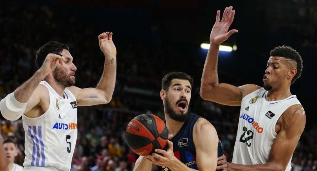 El Real Madrid Baloncesto juega un partido en el Wizink.