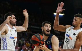 El Real Madrid Baloncesto juega un partido en el Wizink.