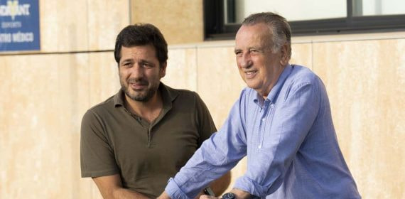 Fernando Roig padre e hijo.