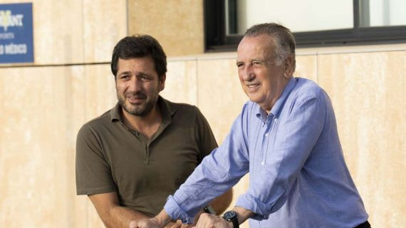 Fernando Roig padre e hijo.